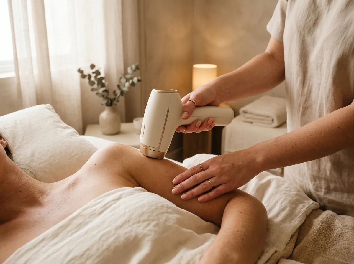 IPL specialist aan het werk bij Pulzzz